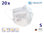 Alltagsmaske Premium I VPE 20